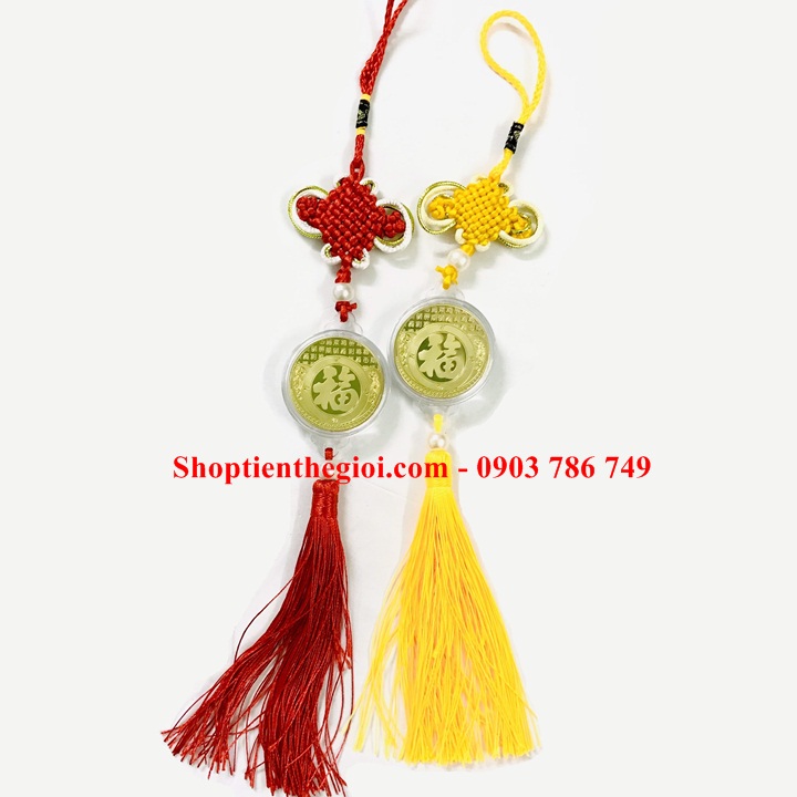 Dây Treo Xu Thần Tài In Màu - SP005201 